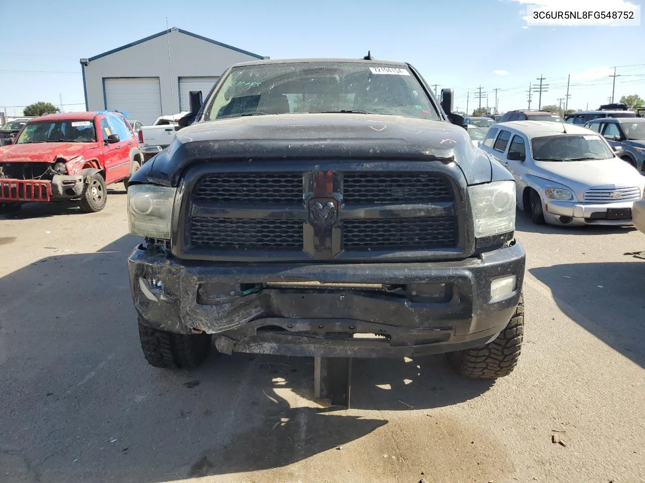 2015 Ram 2500 Laramie VIN: 3C6UR5NL8FG548752 Lot: 72194154