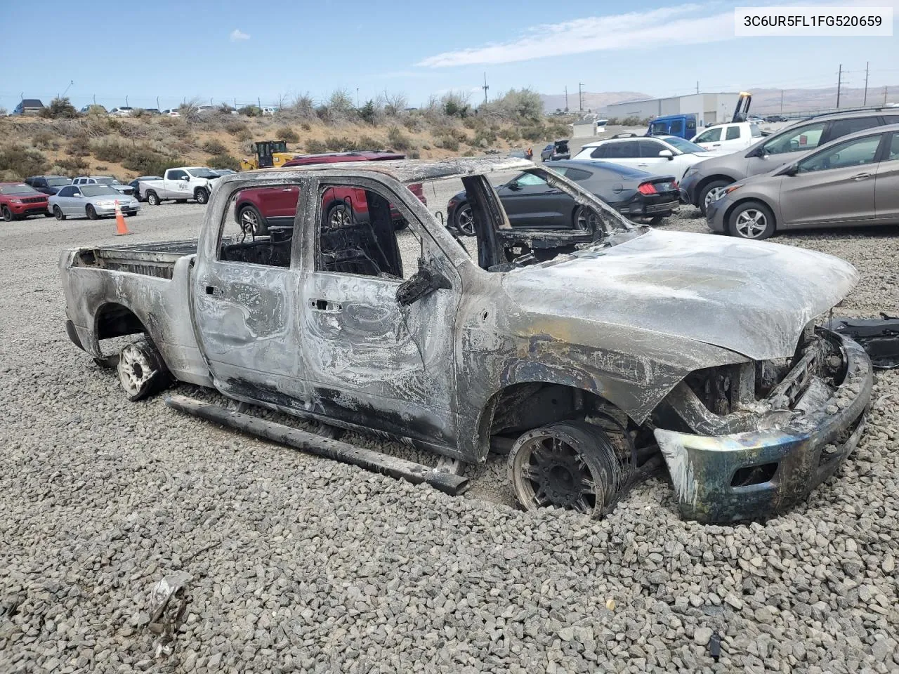 2015 Ram 2500 Laramie VIN: 3C6UR5FL1FG520659 Lot: 72651104