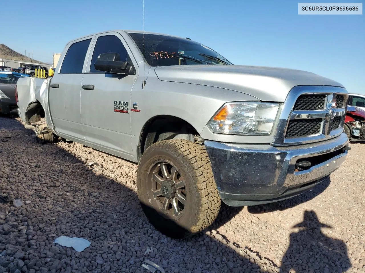 2015 Ram 2500 St VIN: 3C6UR5CL0FG696686 Lot: 72983484