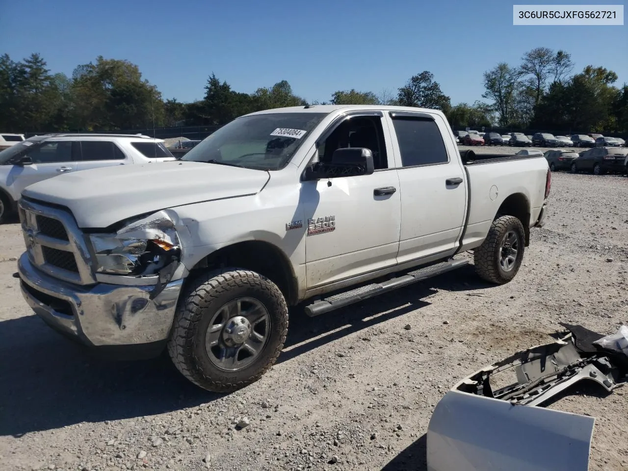 2015 Ram 2500 St VIN: 3C6UR5CJXFG562721 Lot: 75304084