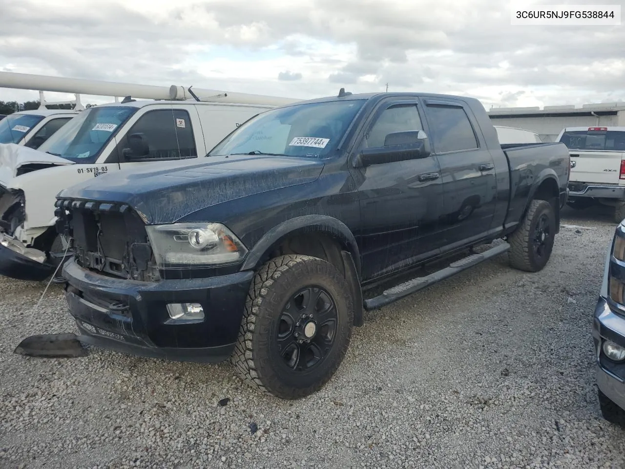 2015 Ram 2500 Laramie VIN: 3C6UR5NJ9FG538844 Lot: 75397744