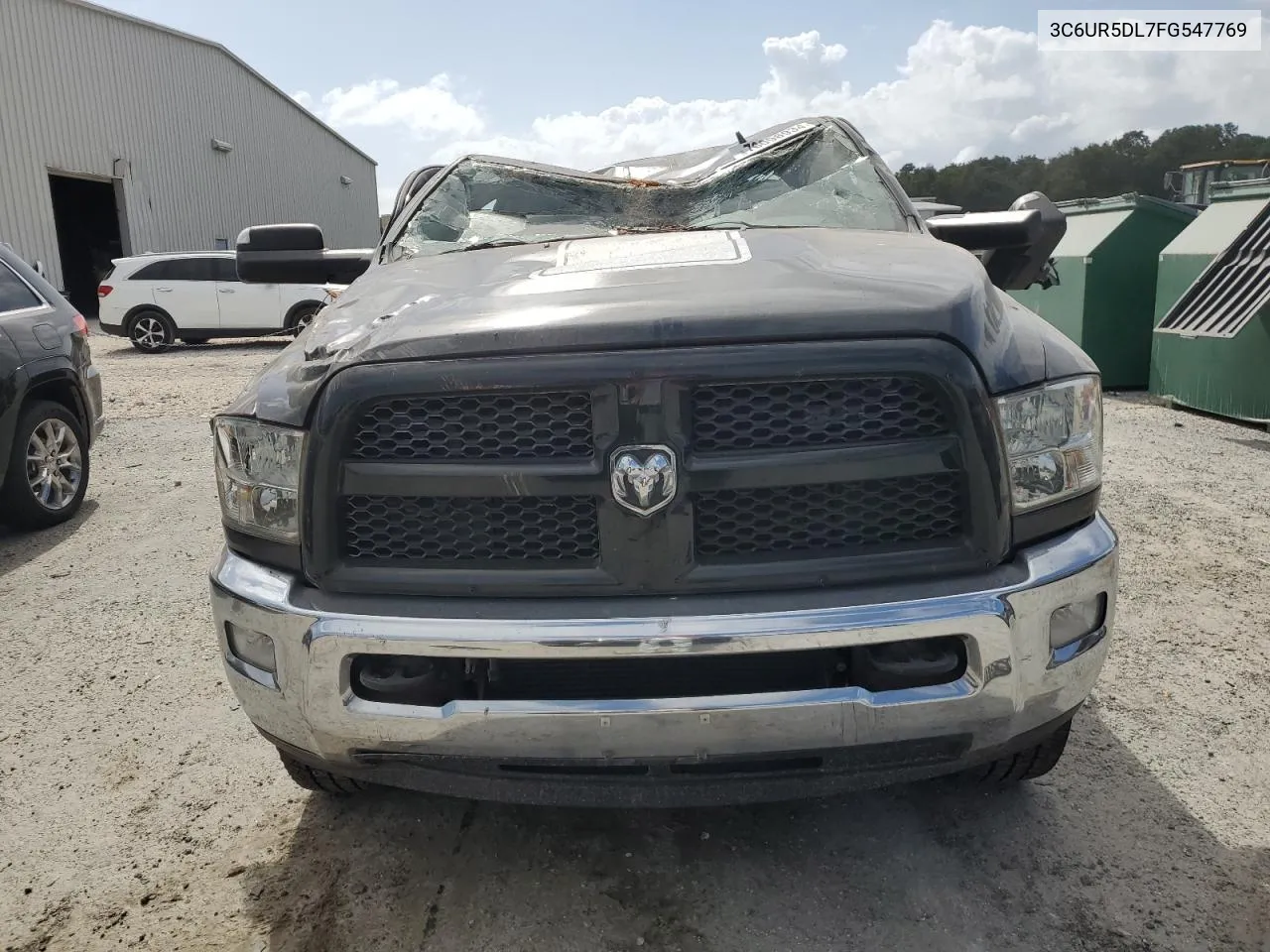 2015 Ram 2500 Slt VIN: 3C6UR5DL7FG547769 Lot: 76098934