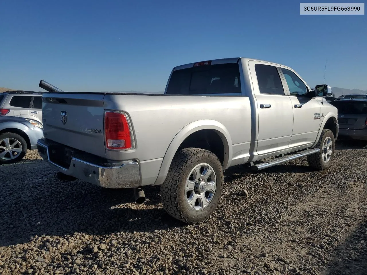 2015 Ram 2500 Laramie VIN: 3C6UR5FL9FG663990 Lot: 77470164