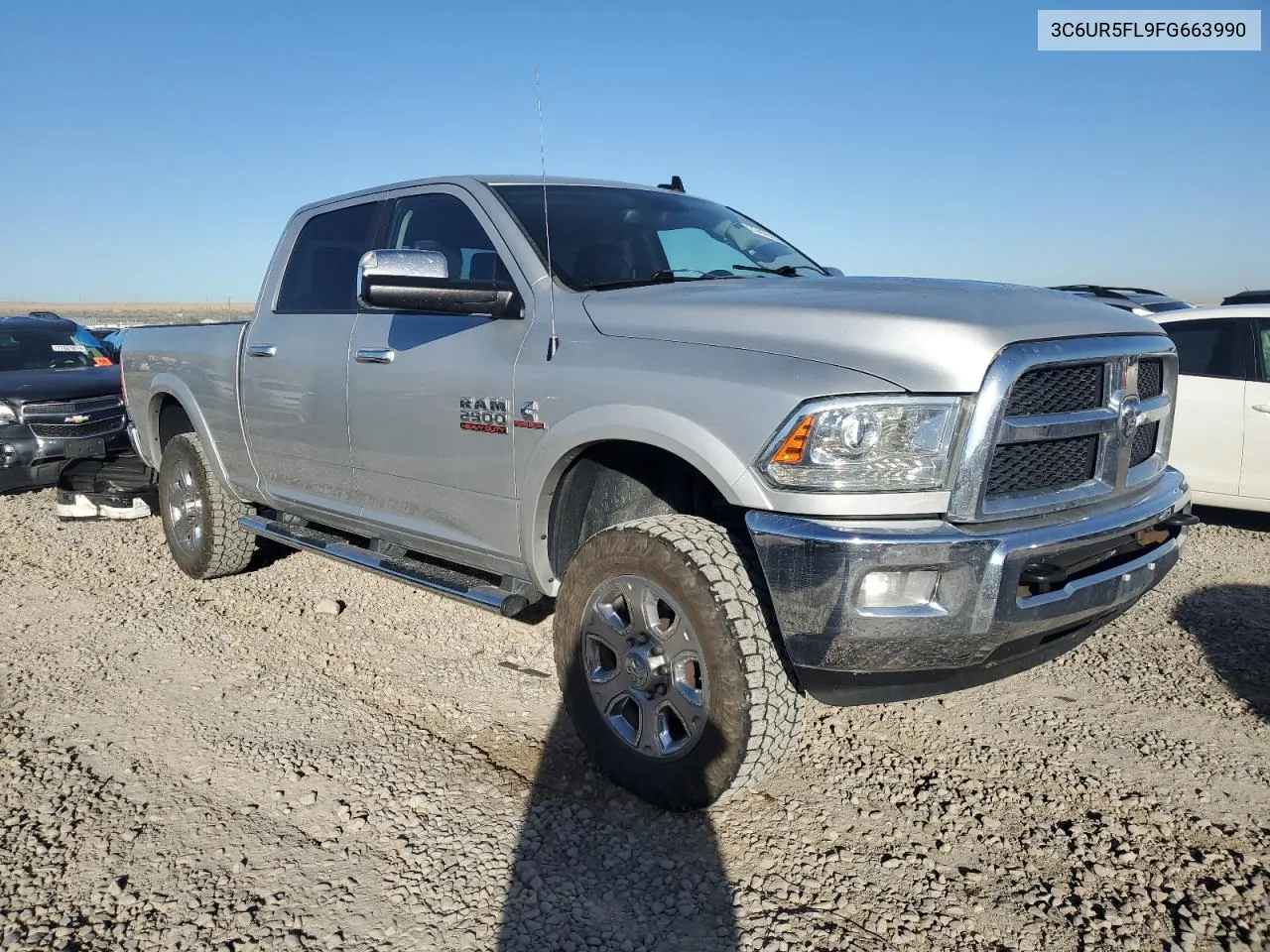 2015 Ram 2500 Laramie VIN: 3C6UR5FL9FG663990 Lot: 77470164