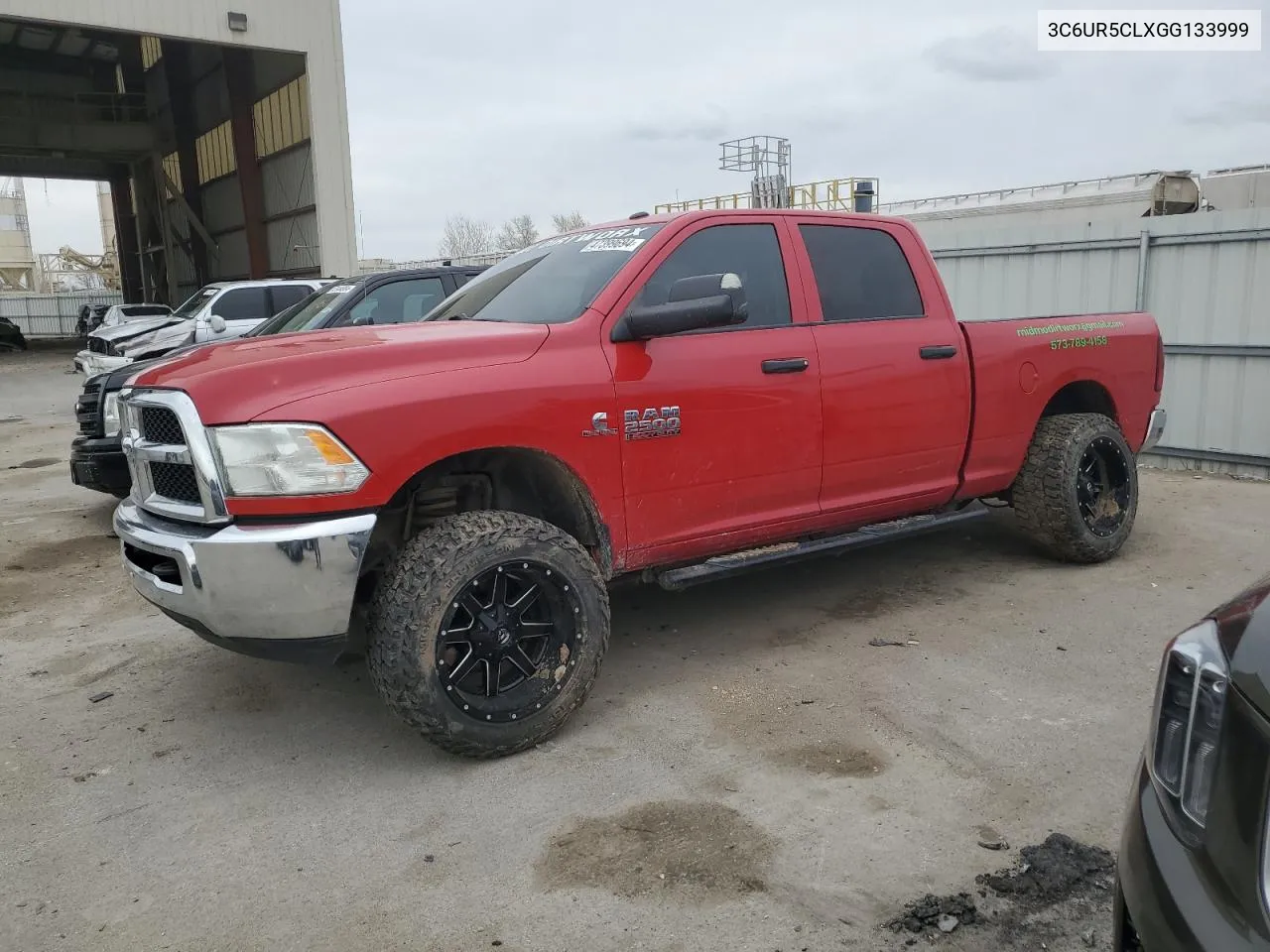 2016 Ram 2500 St VIN: 3C6UR5CLXGG133999 Lot: 47399694