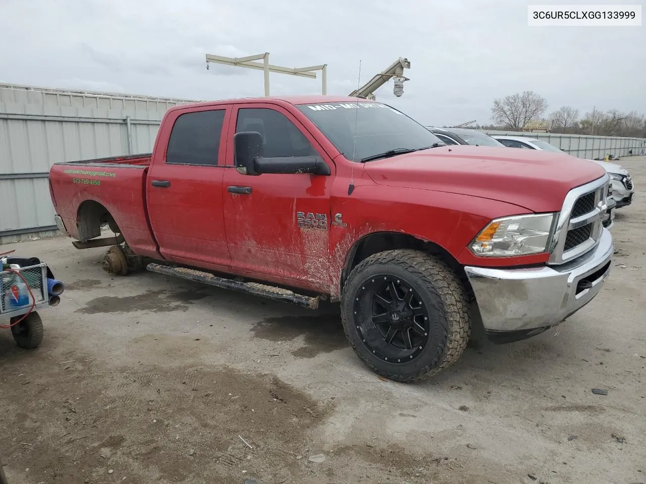 3C6UR5CLXGG133999 2016 Ram 2500 St