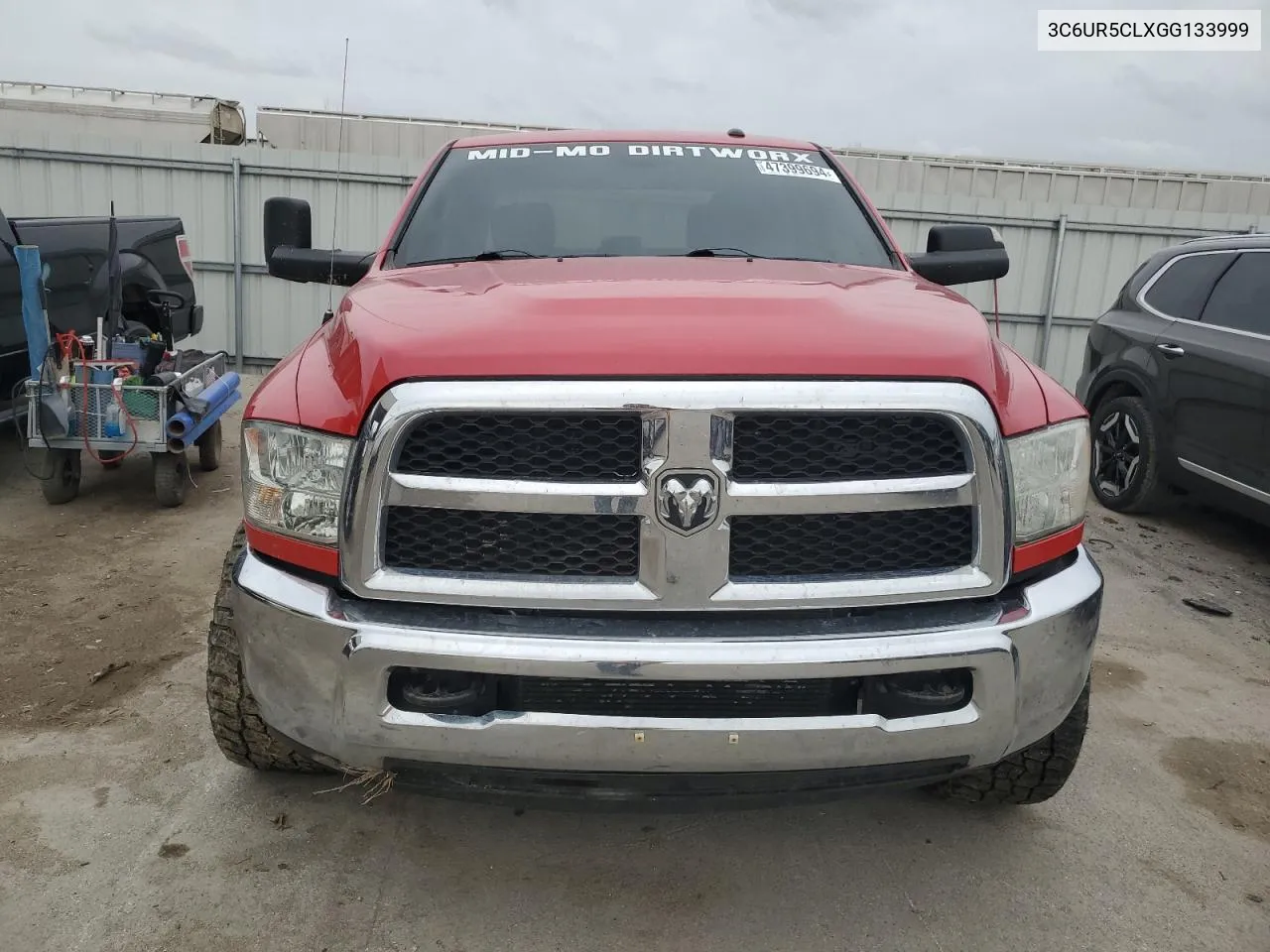 2016 Ram 2500 St VIN: 3C6UR5CLXGG133999 Lot: 47399694