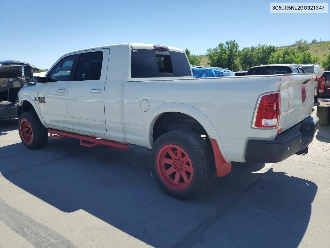 2016 Ram 2500 Laramie VIN: 3C6UR5NL2GG321347 Lot: 56582334