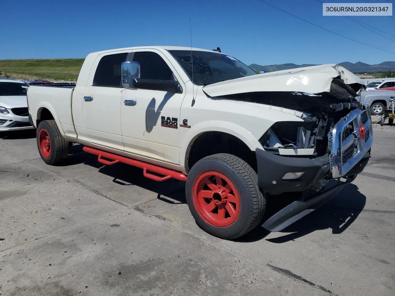 2016 Ram 2500 Laramie VIN: 3C6UR5NL2GG321347 Lot: 56582334