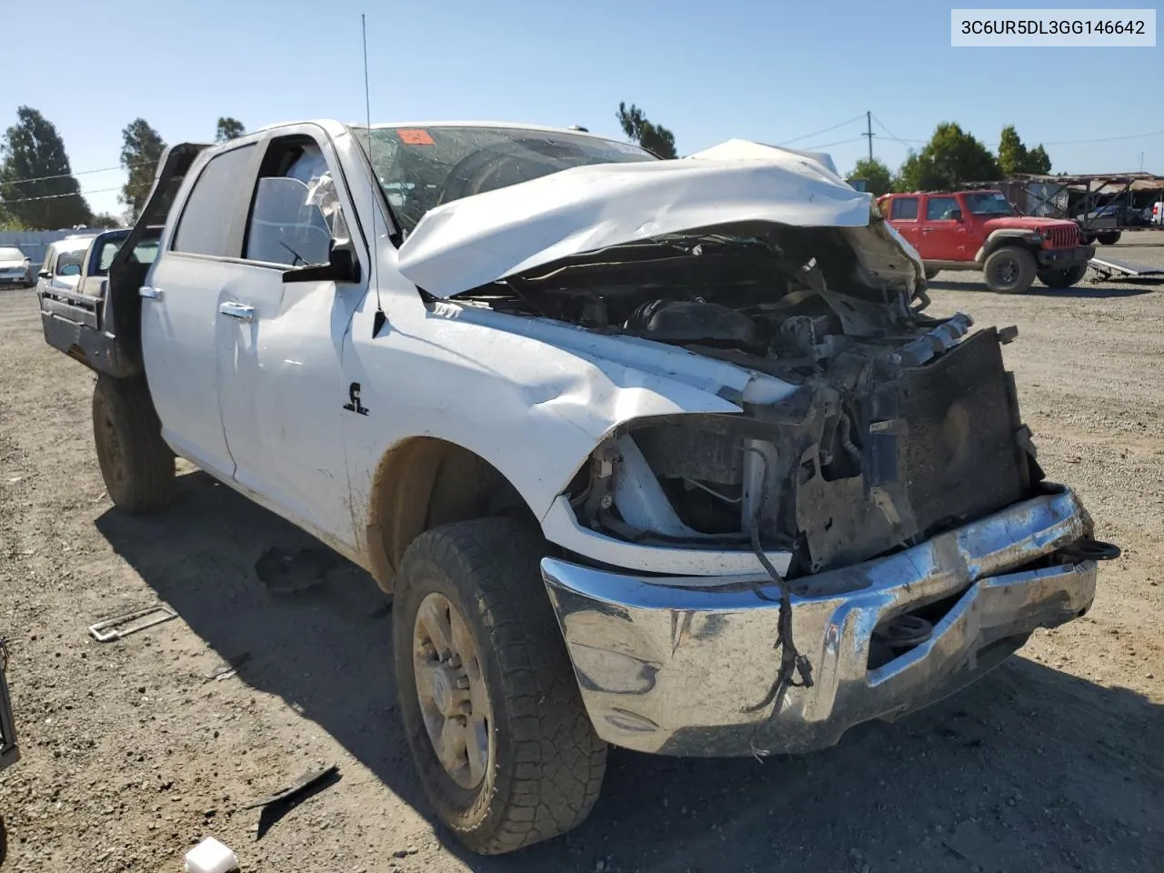 2016 Ram 2500 Slt VIN: 3C6UR5DL3GG146642 Lot: 61345764