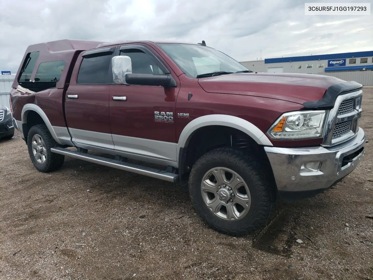 2016 Ram 2500 Laramie VIN: 3C6UR5FJ1GG197293 Lot: 61534534