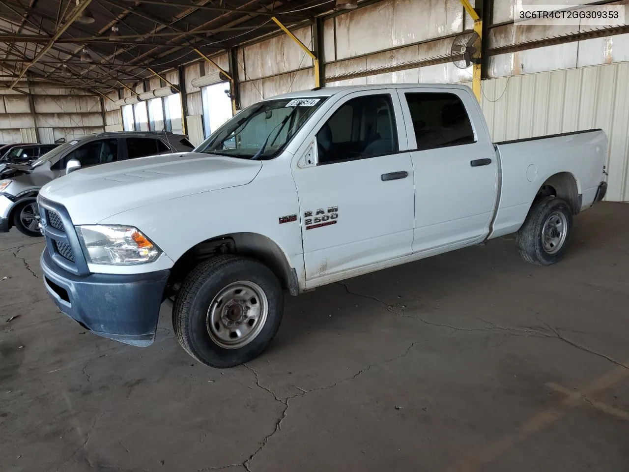 2016 Ram 2500 St VIN: 3C6TR4CT2GG309353 Lot: 61659574