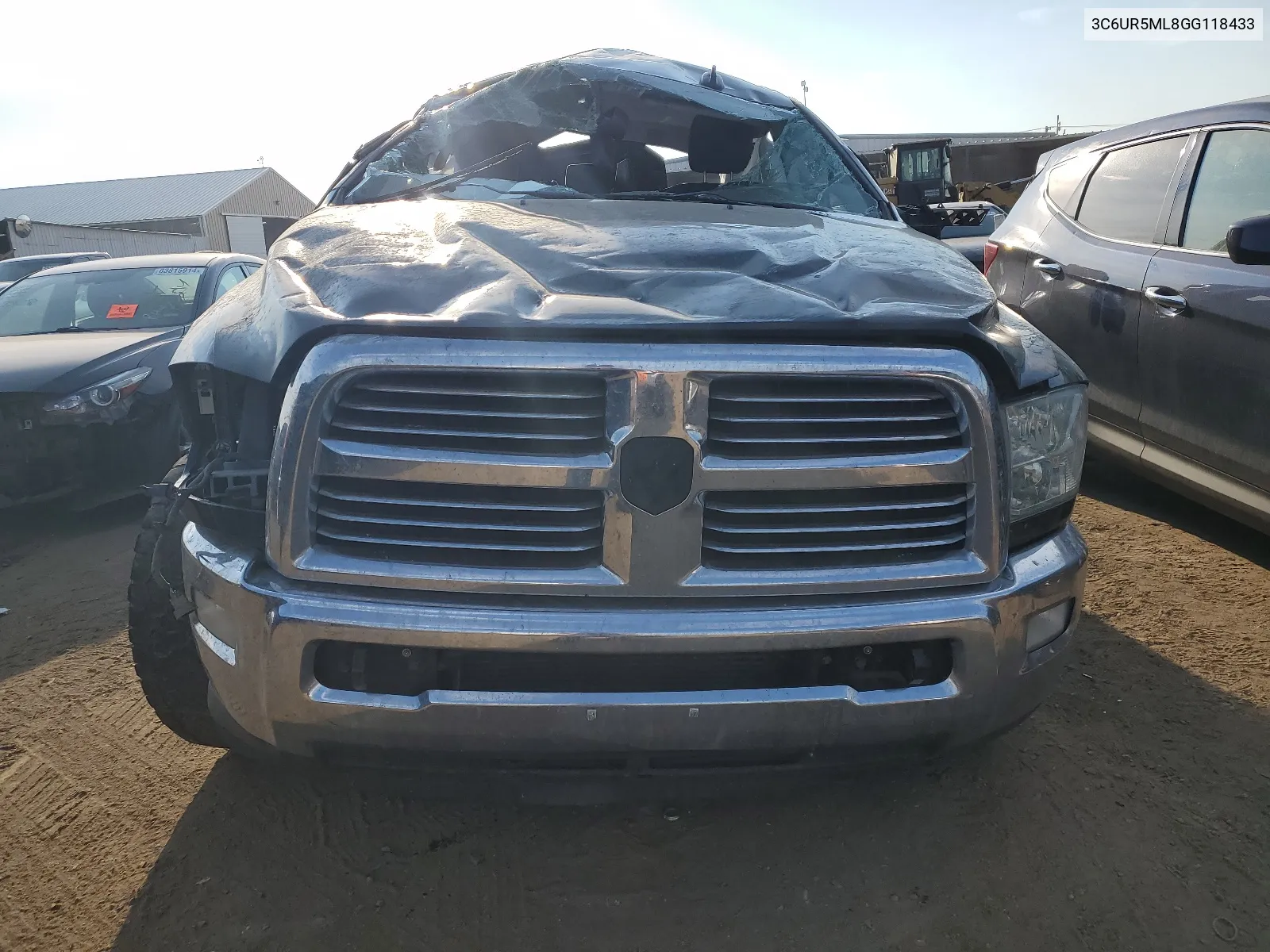 2016 Ram 2500 Slt VIN: 3C6UR5ML8GG118433 Lot: 63413124