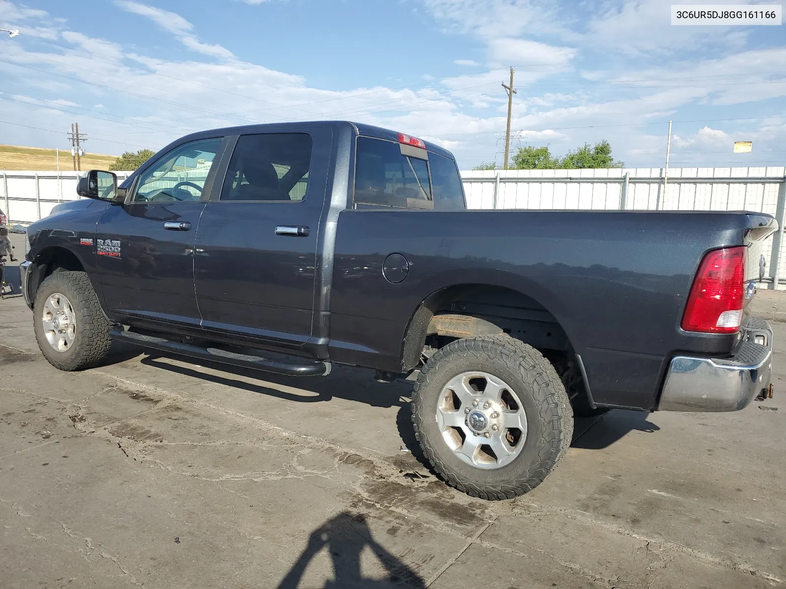 2016 Ram 2500 Slt VIN: 3C6UR5DJ8GG161166 Lot: 63851624