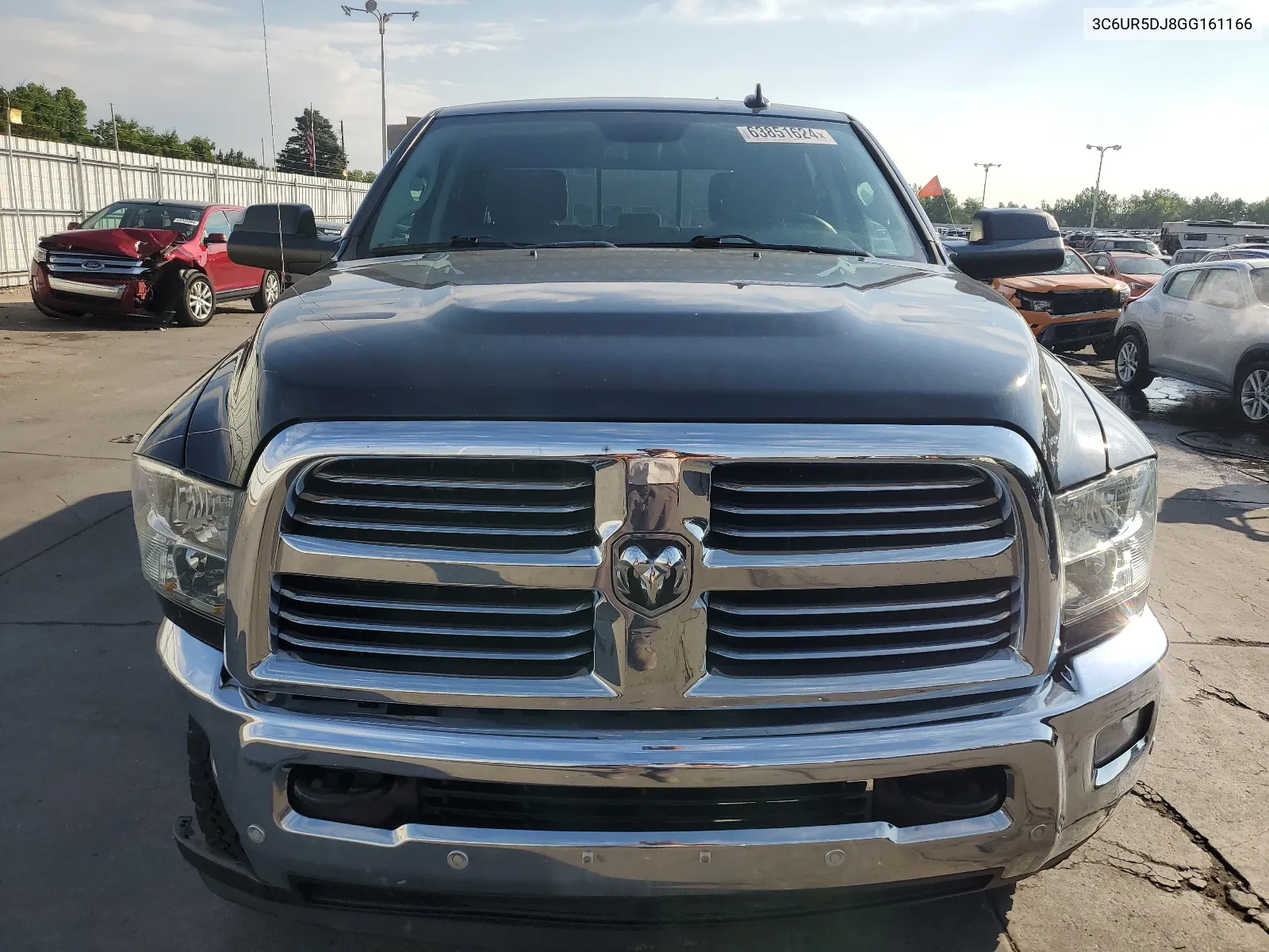 2016 Ram 2500 Slt VIN: 3C6UR5DJ8GG161166 Lot: 63851624