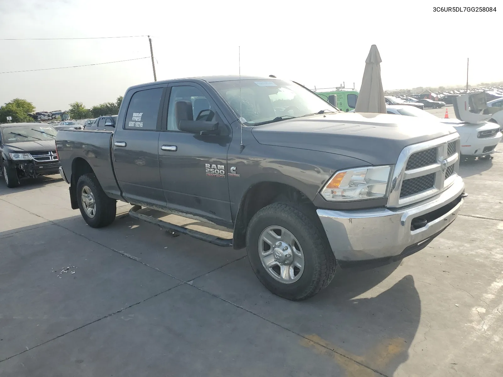 2016 Ram 2500 Slt VIN: 3C6UR5DL7GG258084 Lot: 65857834