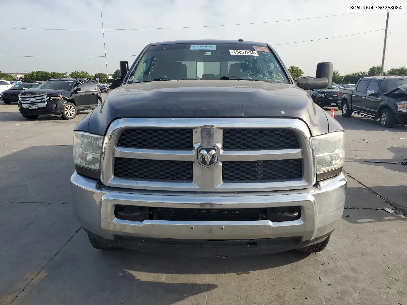 2016 Ram 2500 Slt VIN: 3C6UR5DL7GG258084 Lot: 65857834