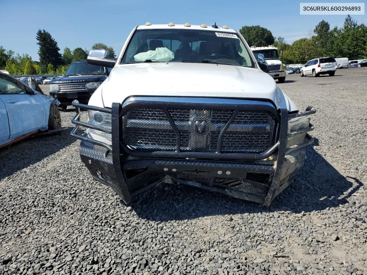 2016 Ram 2500 Laramie VIN: 3C6UR5KL6GG296893 Lot: 67550834