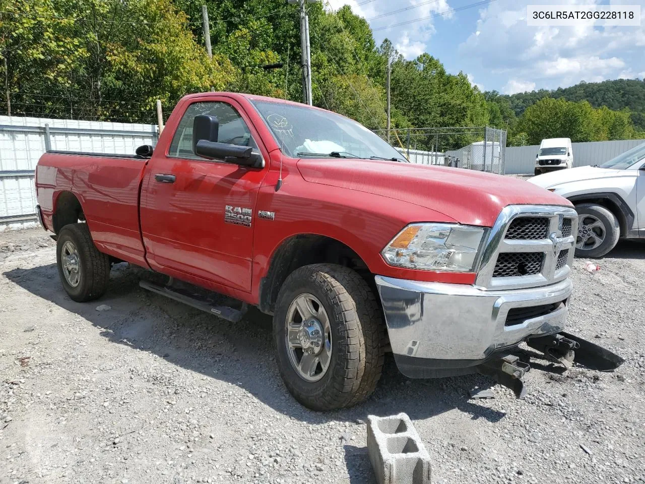 2016 Ram 2500 St VIN: 3C6LR5AT2GG228118 Lot: 67896904