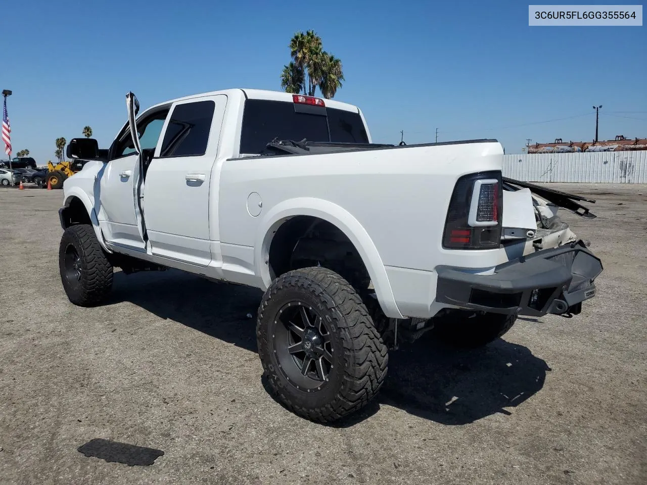 2016 Ram 2500 Laramie VIN: 3C6UR5FL6GG355564 Lot: 69620164