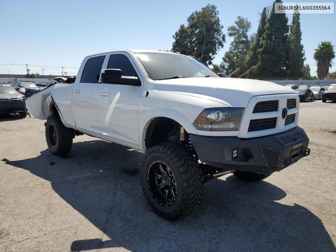 2016 Ram 2500 Laramie VIN: 3C6UR5FL6GG355564 Lot: 69620164