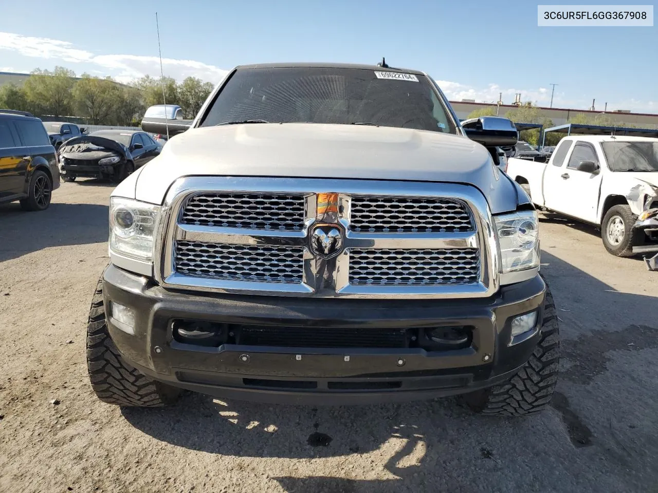 2016 Ram 2500 Laramie VIN: 3C6UR5FL6GG367908 Lot: 69622764