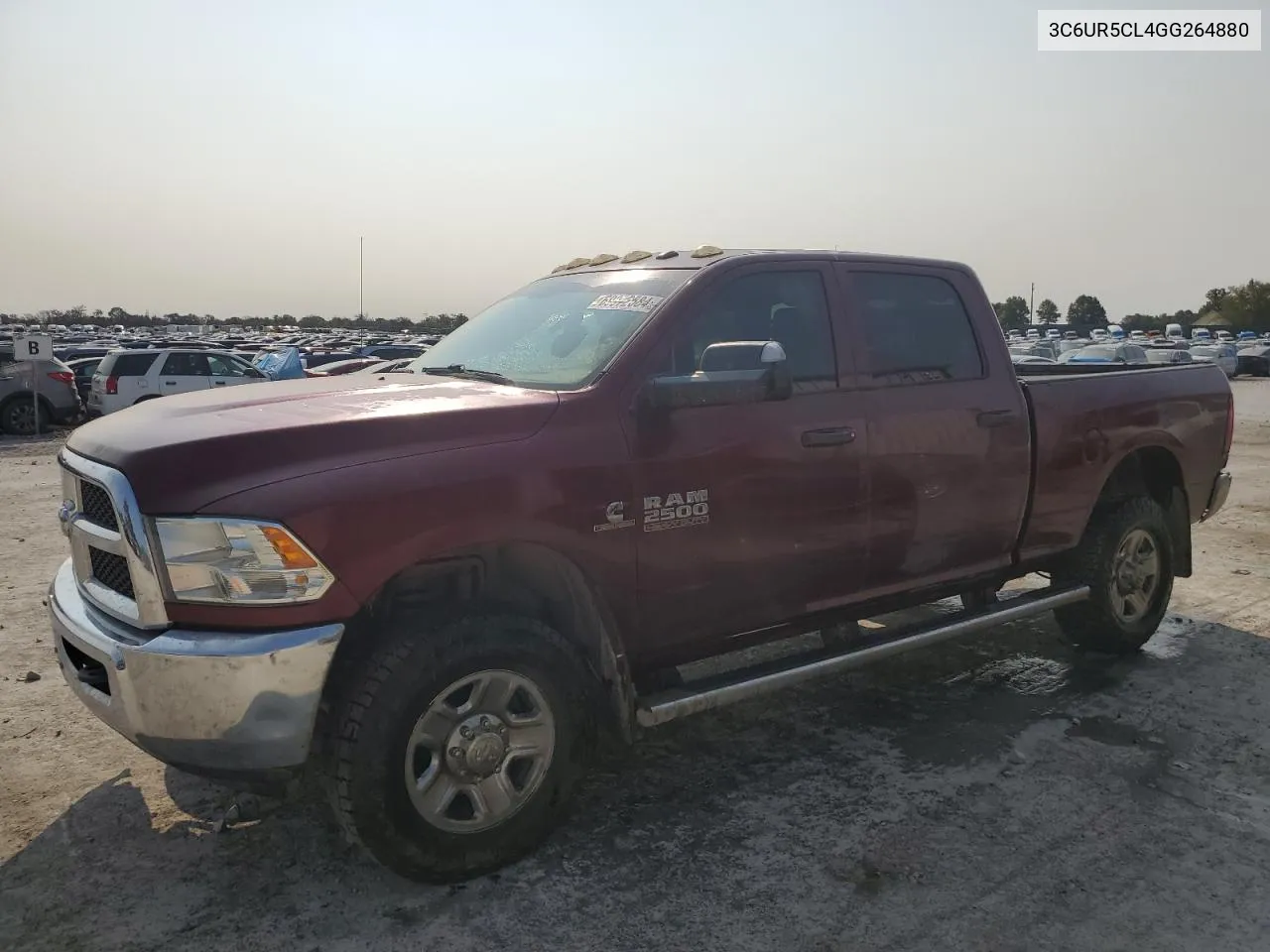 2016 Ram 2500 St VIN: 3C6UR5CL4GG264880 Lot: 69972584