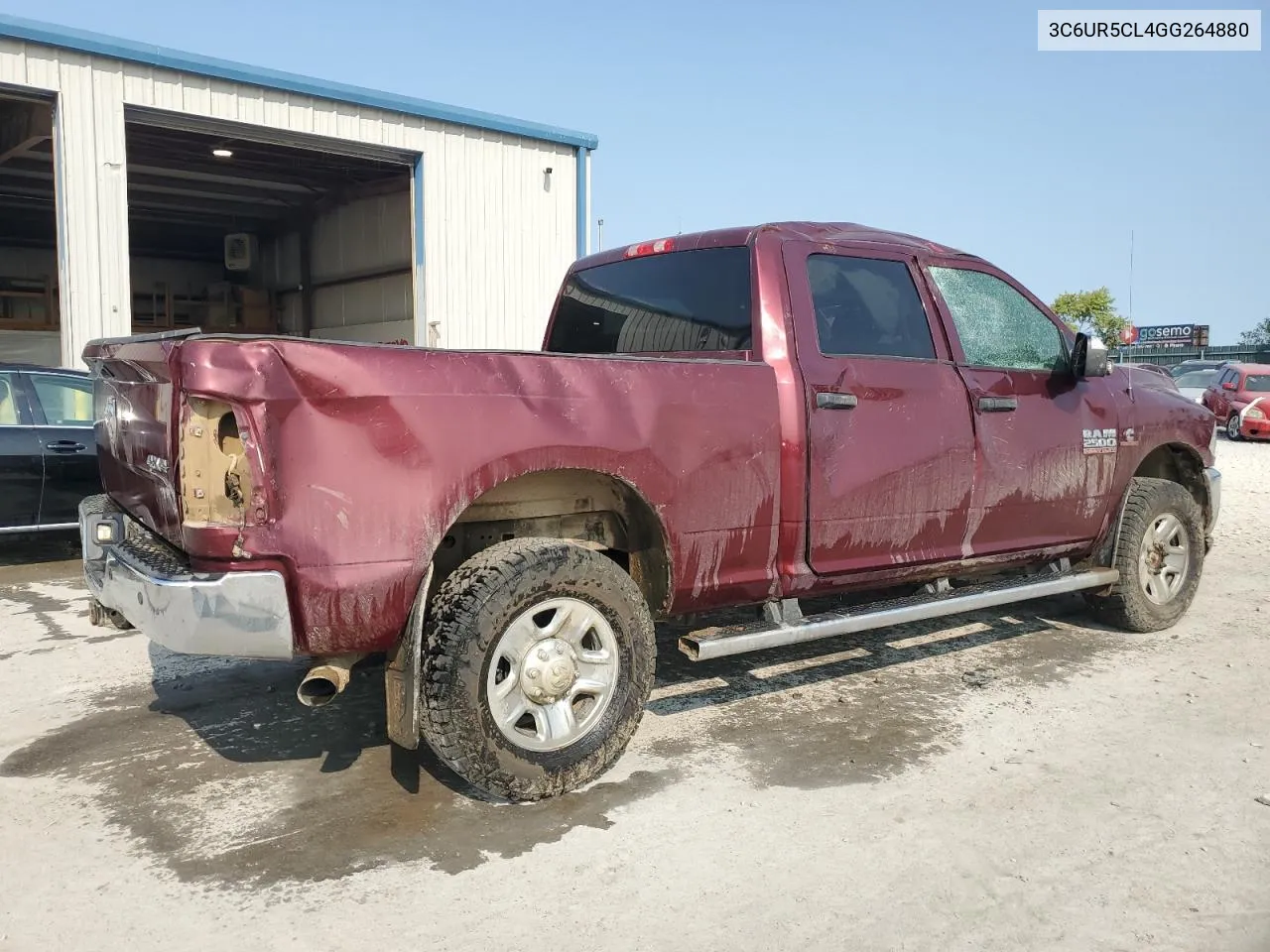 2016 Ram 2500 St VIN: 3C6UR5CL4GG264880 Lot: 69972584