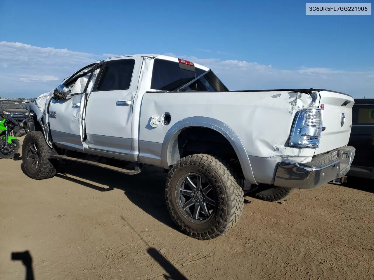 2016 Ram 2500 Laramie VIN: 3C6UR5FL7GG221906 Lot: 70125684