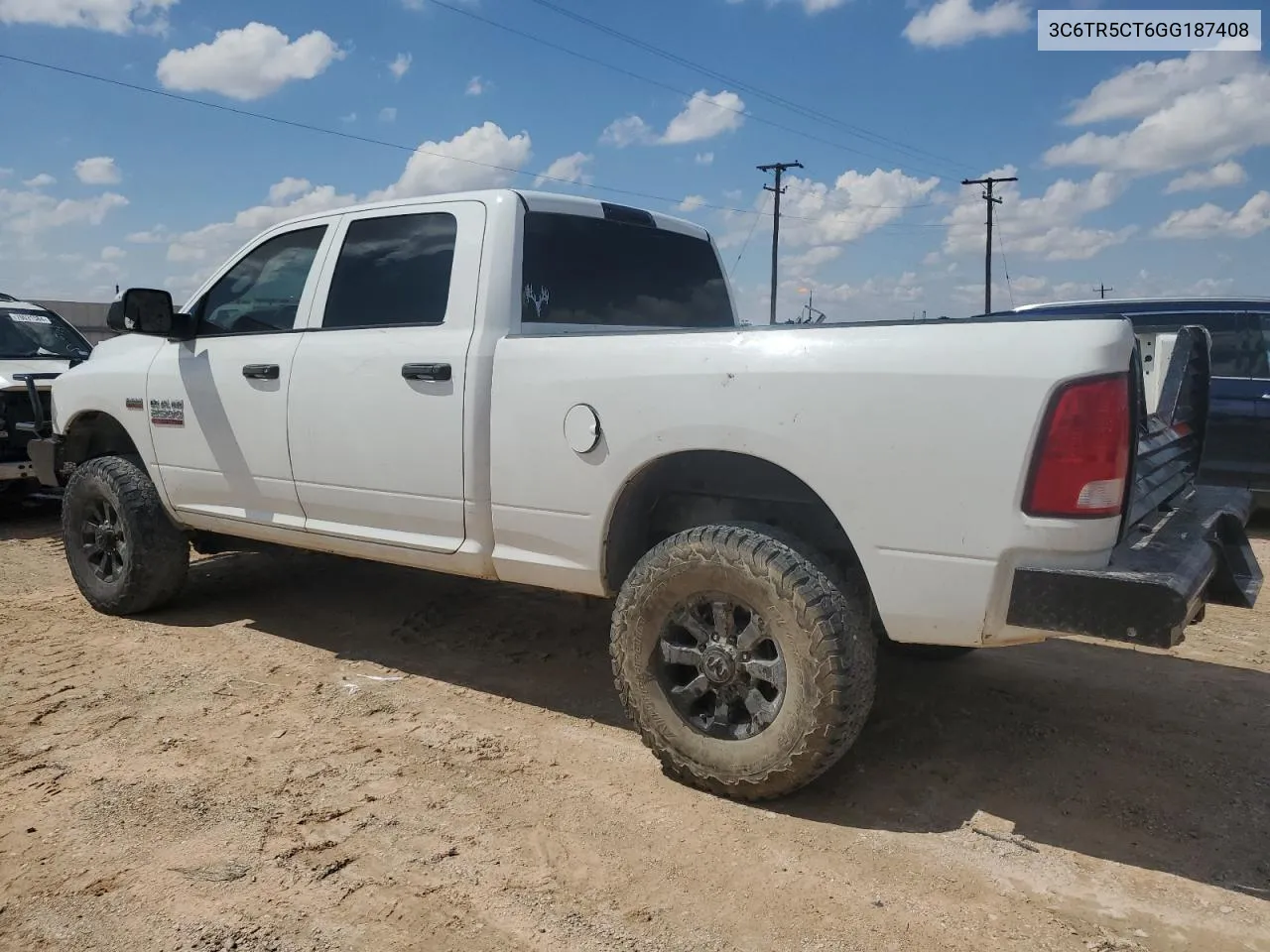 2016 Ram 2500 St VIN: 3C6TR5CT6GG187408 Lot: 70311554