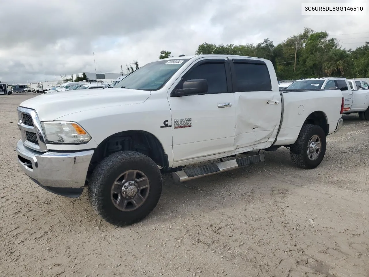 2016 Ram 2500 Slt VIN: 3C6UR5DL8GG146510 Lot: 70584154