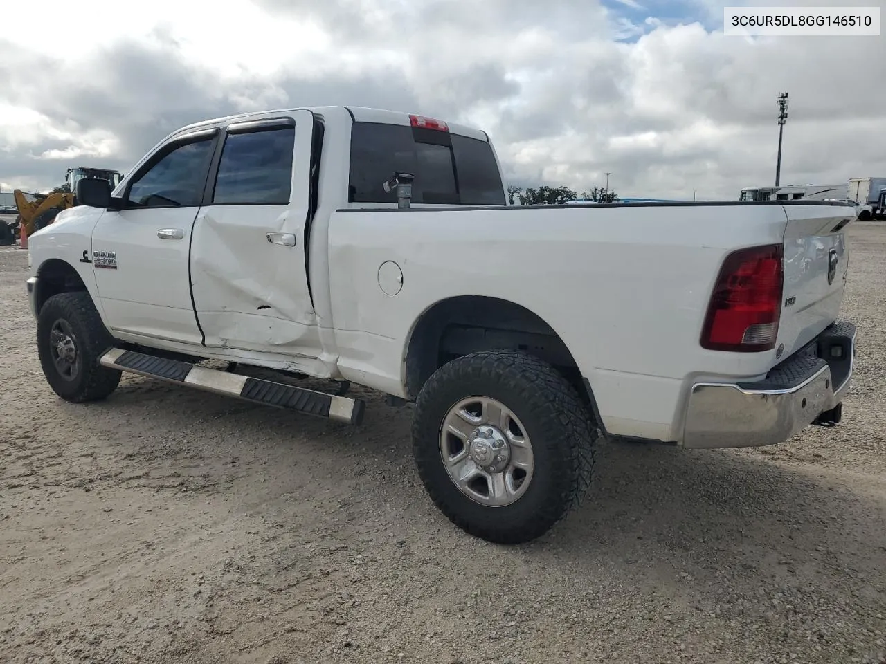 2016 Ram 2500 Slt VIN: 3C6UR5DL8GG146510 Lot: 70584154