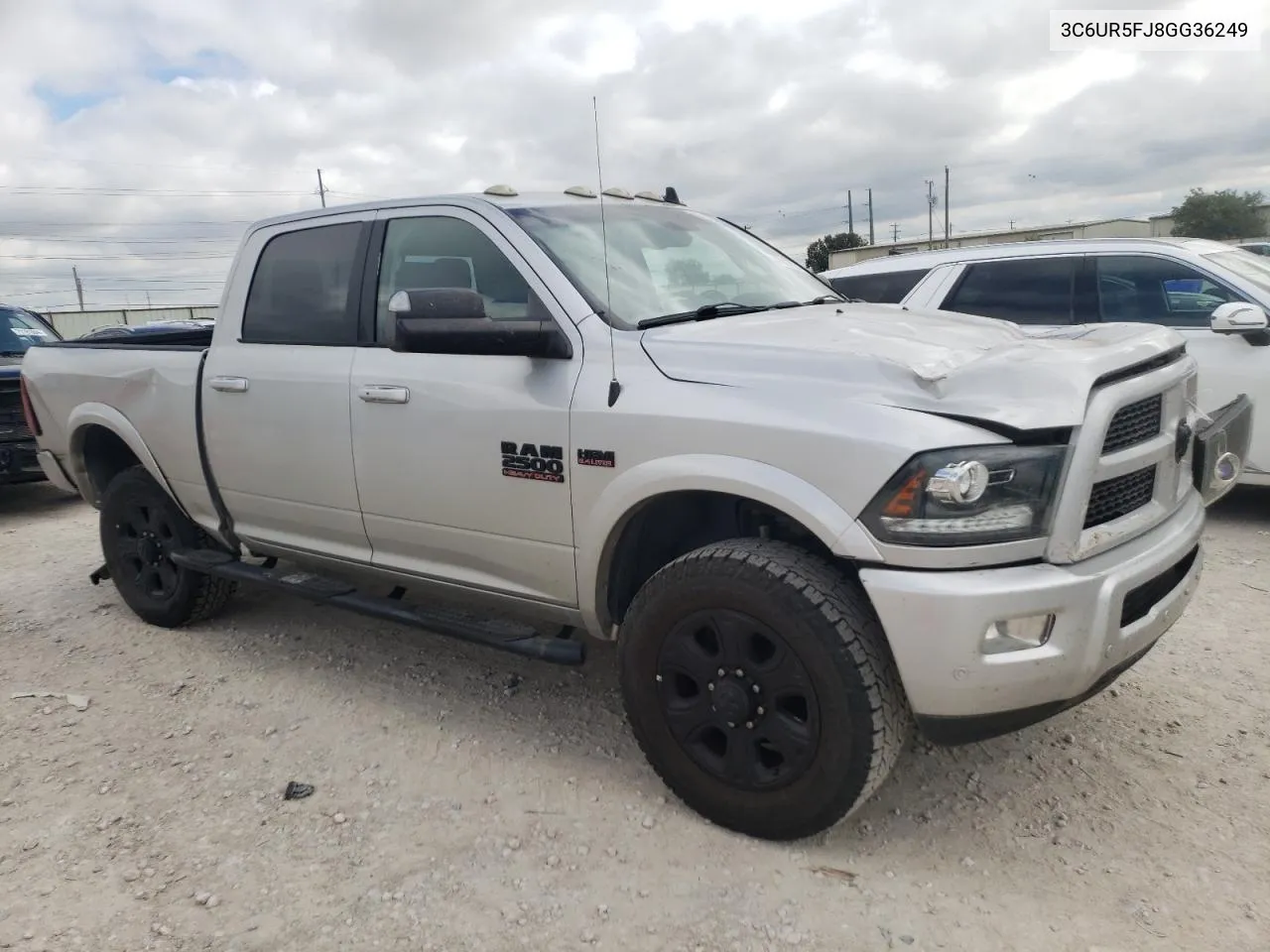 2016 Ram 2500 Laramie VIN: 3C6UR5FJ8GG36249 Lot: 70837084