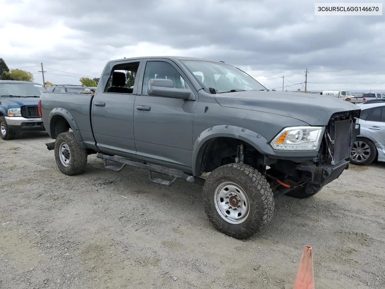 2016 Ram 2500 St VIN: 3C6UR5CL6GG146670 Lot: 71413134