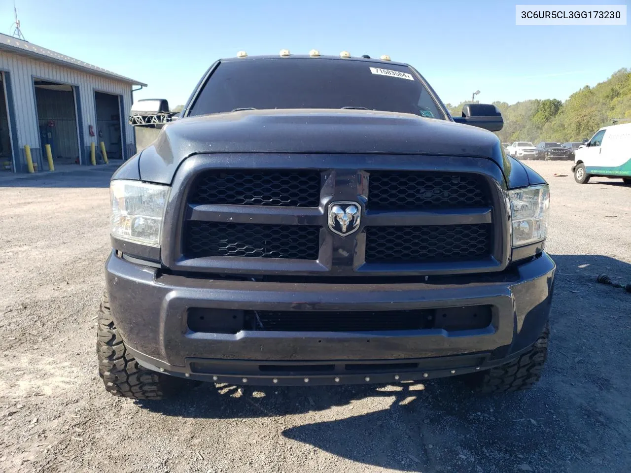 2016 Ram 2500 St VIN: 3C6UR5CL3GG173230 Lot: 71583584