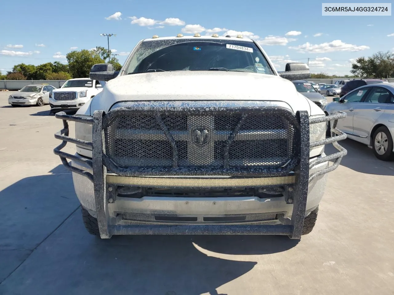 2016 Ram 2500 St VIN: 3C6MR5AJ4GG324724 Lot: 71704834