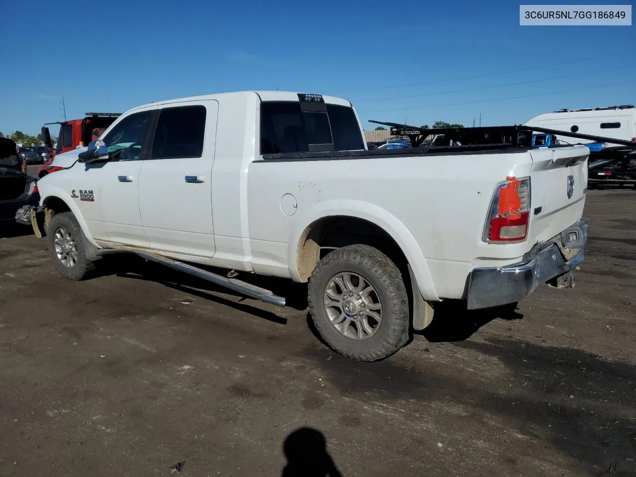 2016 Ram 2500 Laramie VIN: 3C6UR5NL7GG186849 Lot: 73250534