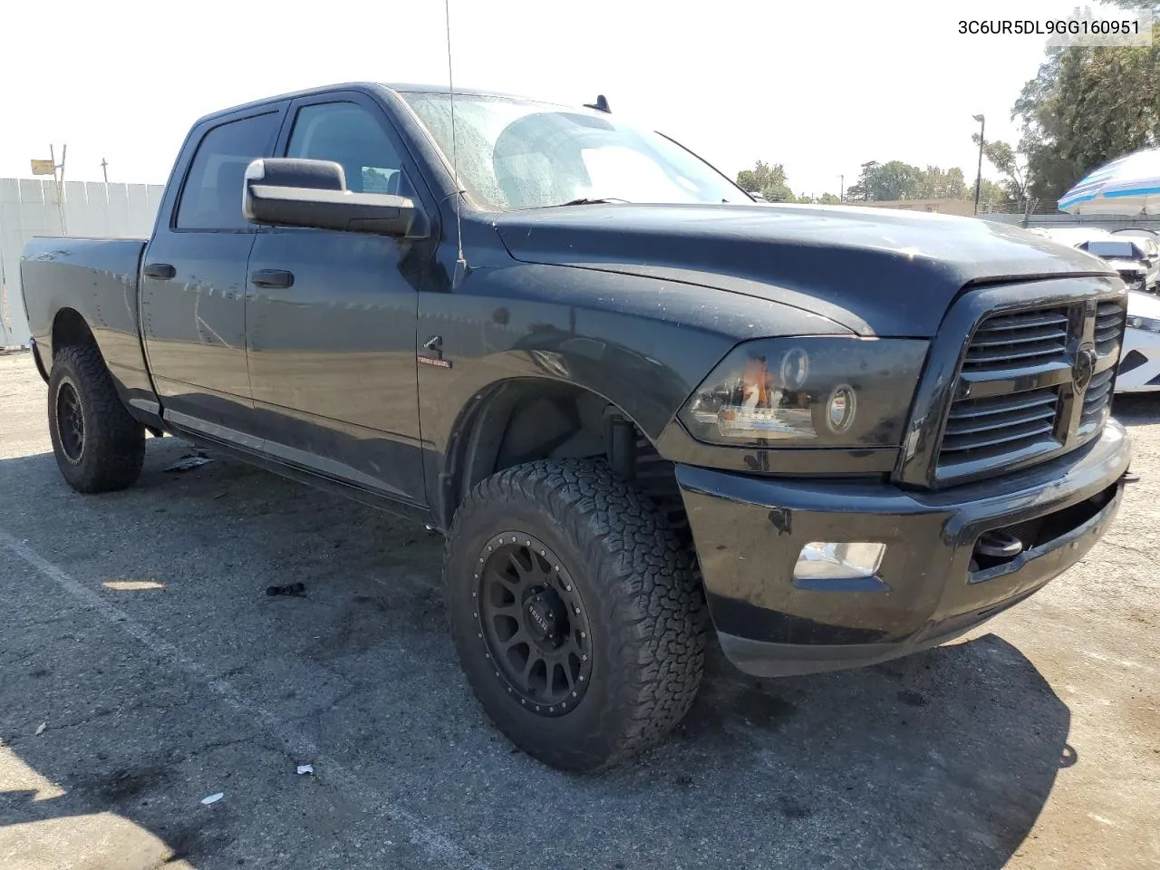 2016 Ram 2500 Slt VIN: 3C6UR5DL9GG160951 Lot: 73522414