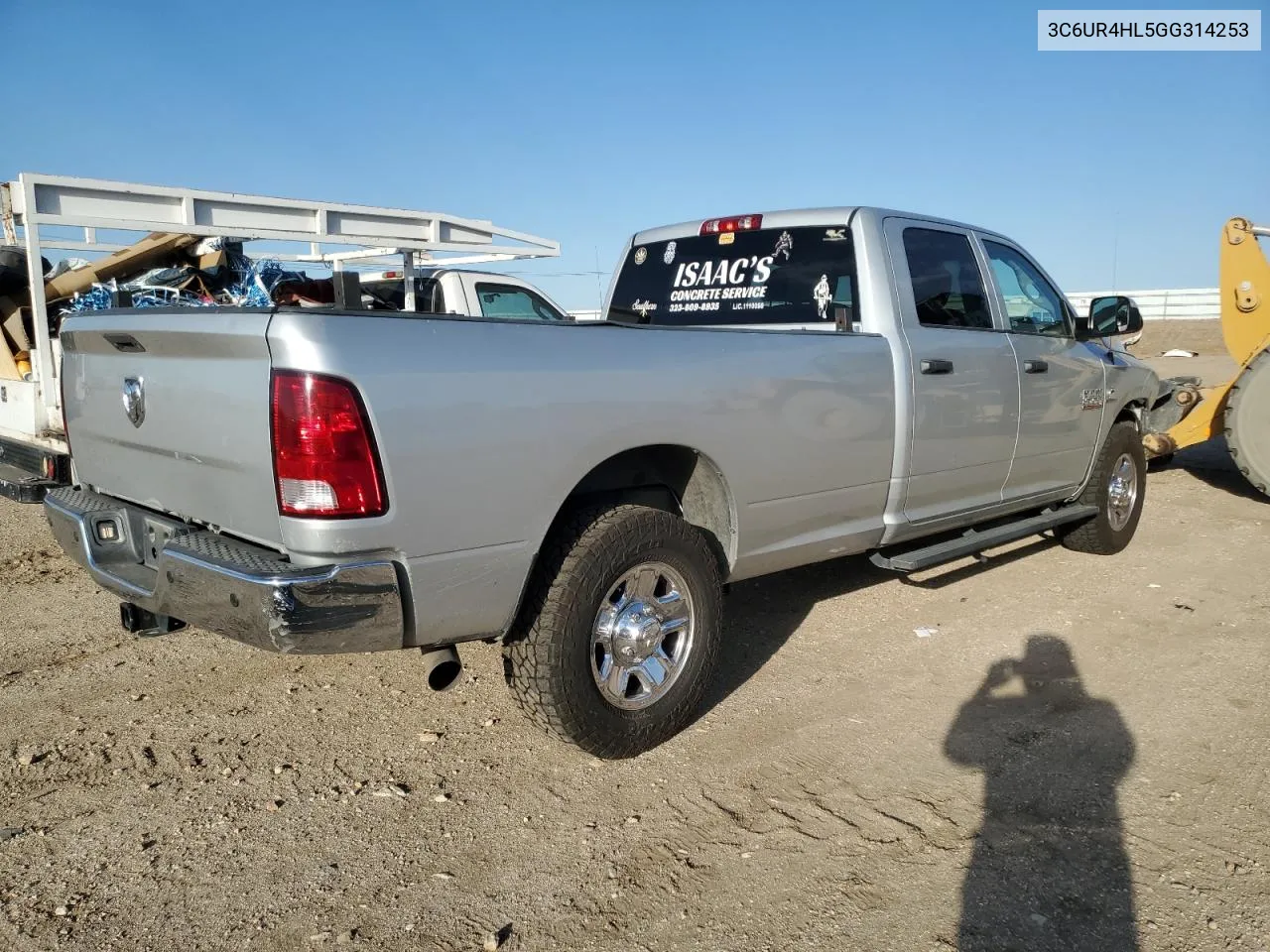 2016 Ram 2500 St VIN: 3C6UR4HL5GG314253 Lot: 73747374