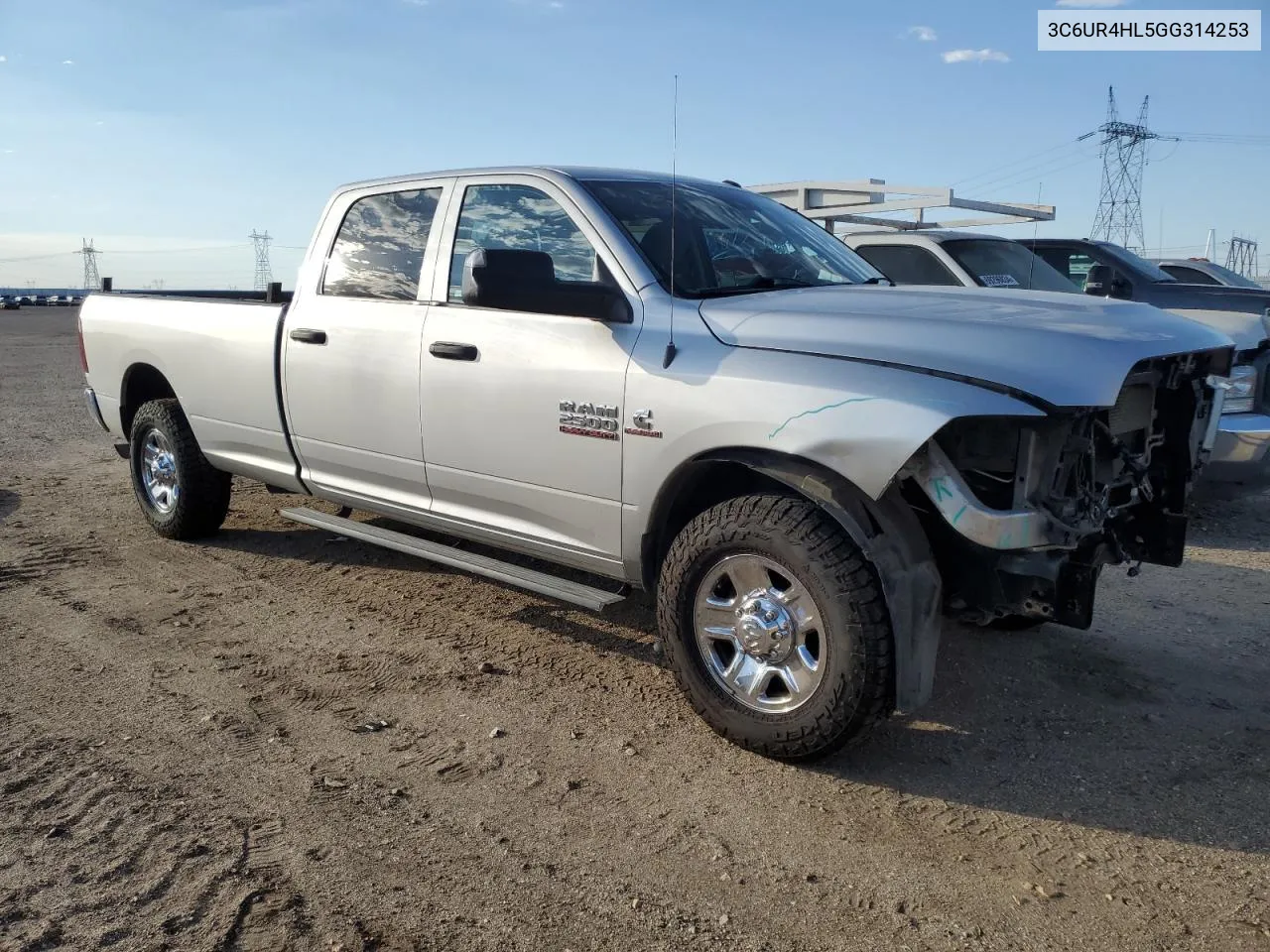 2016 Ram 2500 St VIN: 3C6UR4HL5GG314253 Lot: 73747374