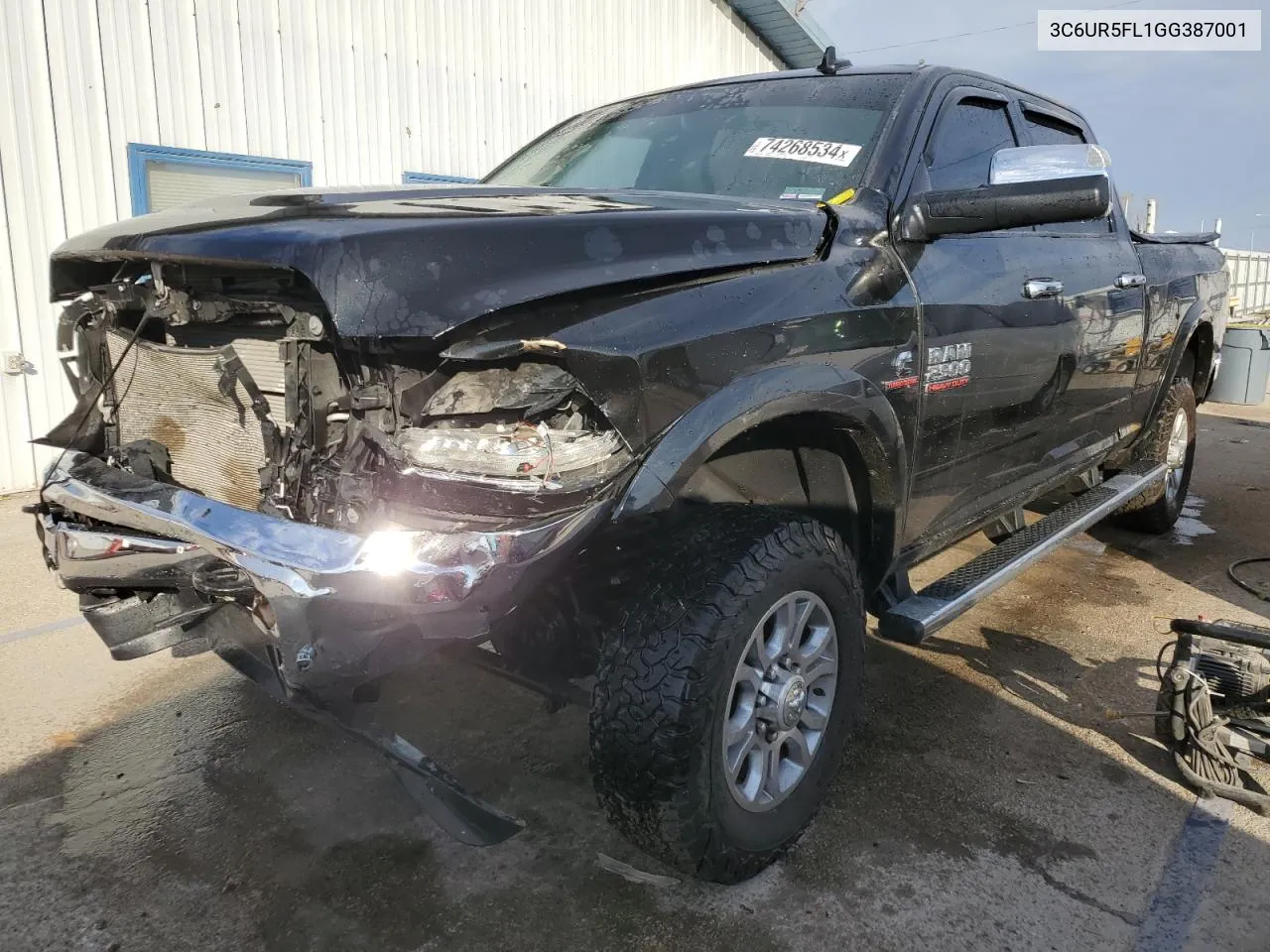 3C6UR5FL1GG387001 2016 Ram 2500 Laramie