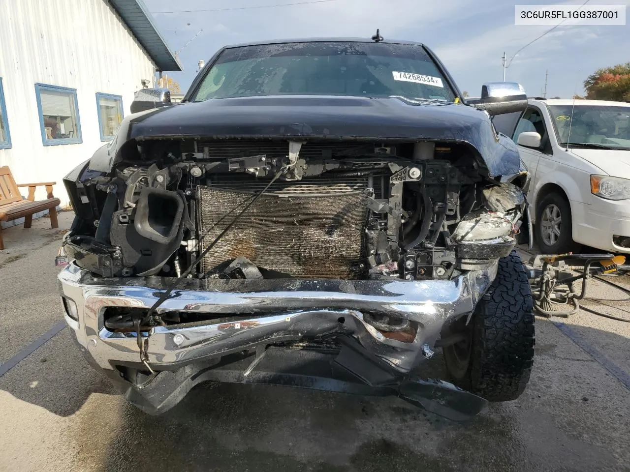 3C6UR5FL1GG387001 2016 Ram 2500 Laramie