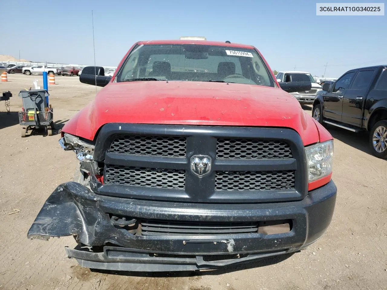 2016 Ram 2500 St VIN: 3C6LR4AT1GG340225 Lot: 75015994