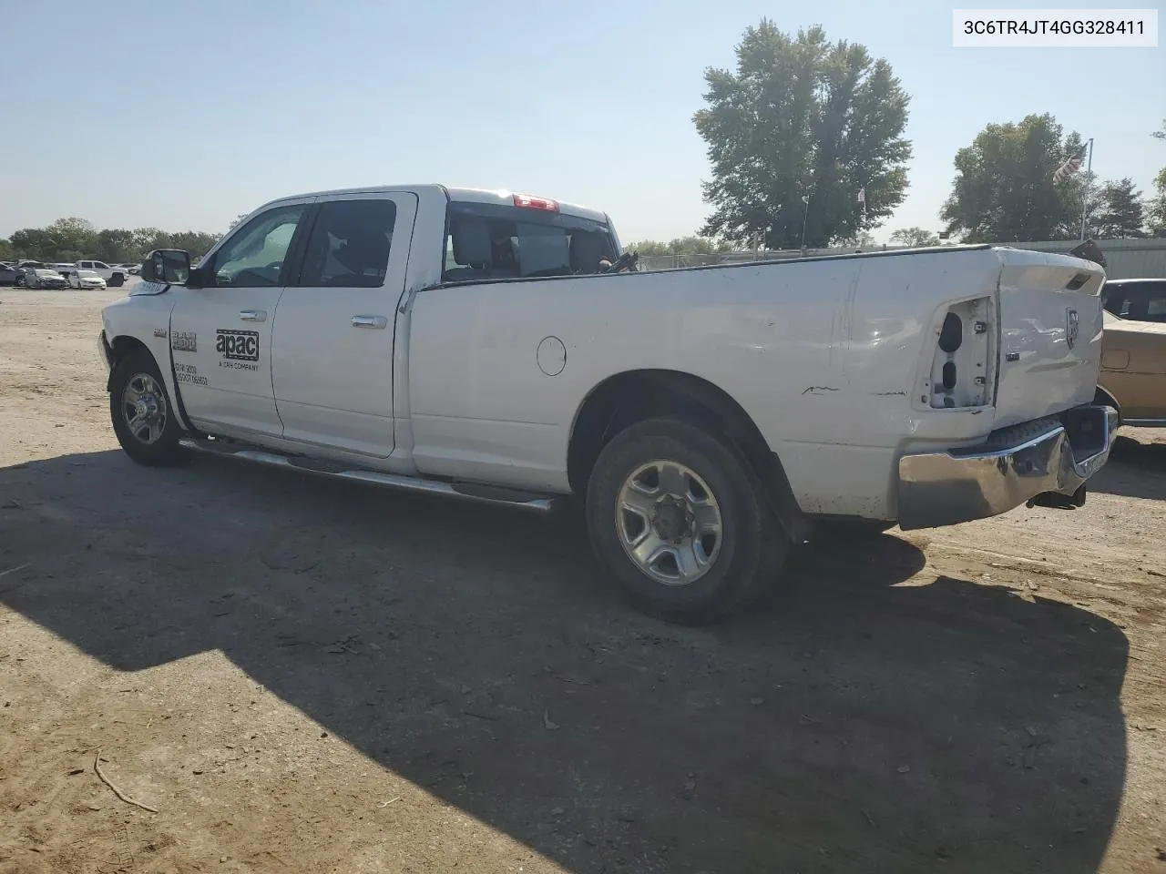 2016 Ram 2500 Slt VIN: 3C6TR4JT4GG328411 Lot: 75592764