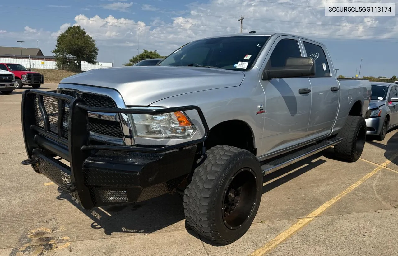 2016 Ram 2500 St VIN: 3C6UR5CL5GG113174 Lot: 75902314