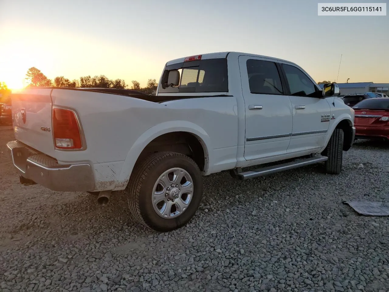 2016 Ram 2500 Laramie VIN: 3C6UR5FL6GG115141 Lot: 76376704