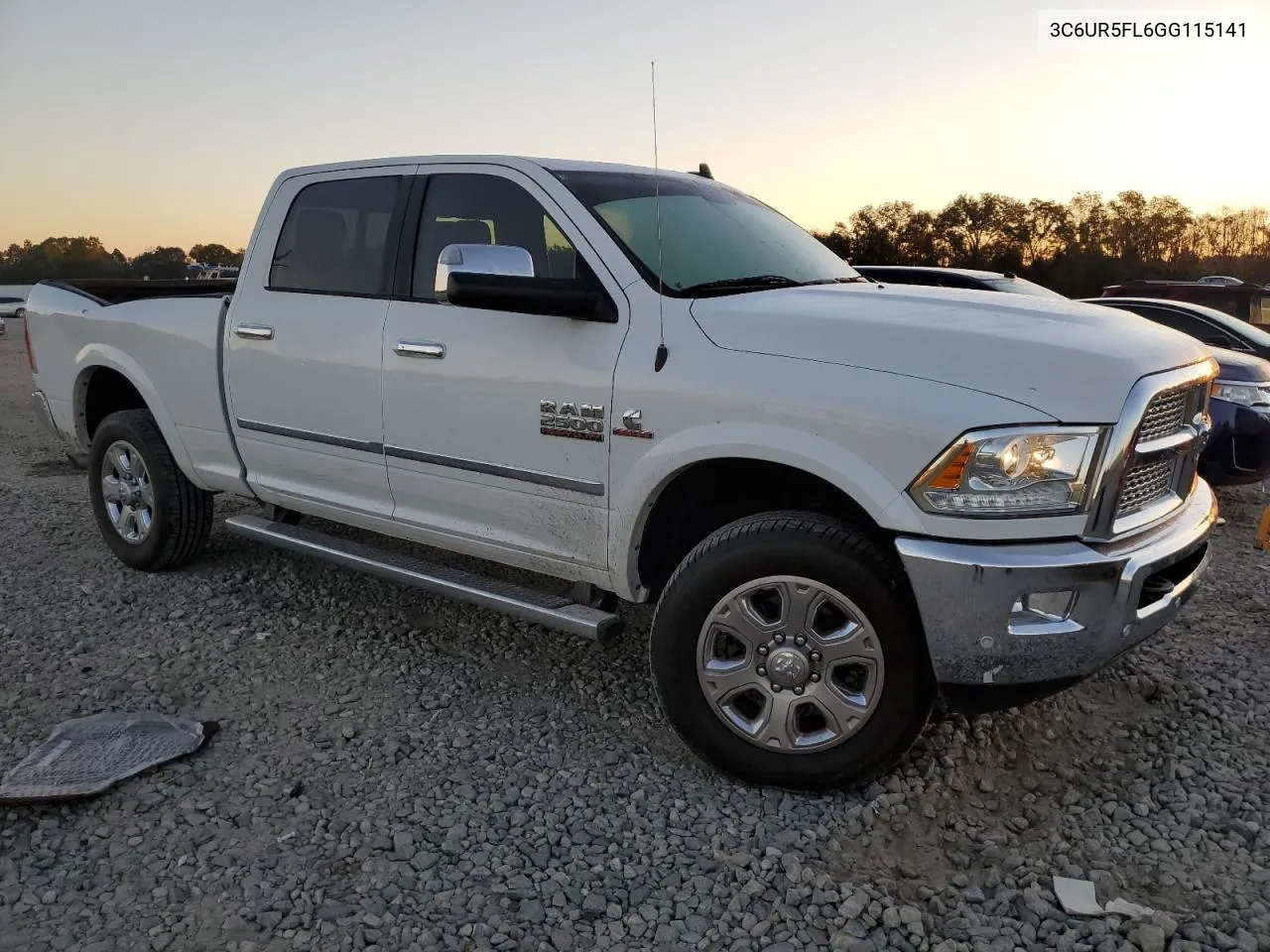 2016 Ram 2500 Laramie VIN: 3C6UR5FL6GG115141 Lot: 76376704