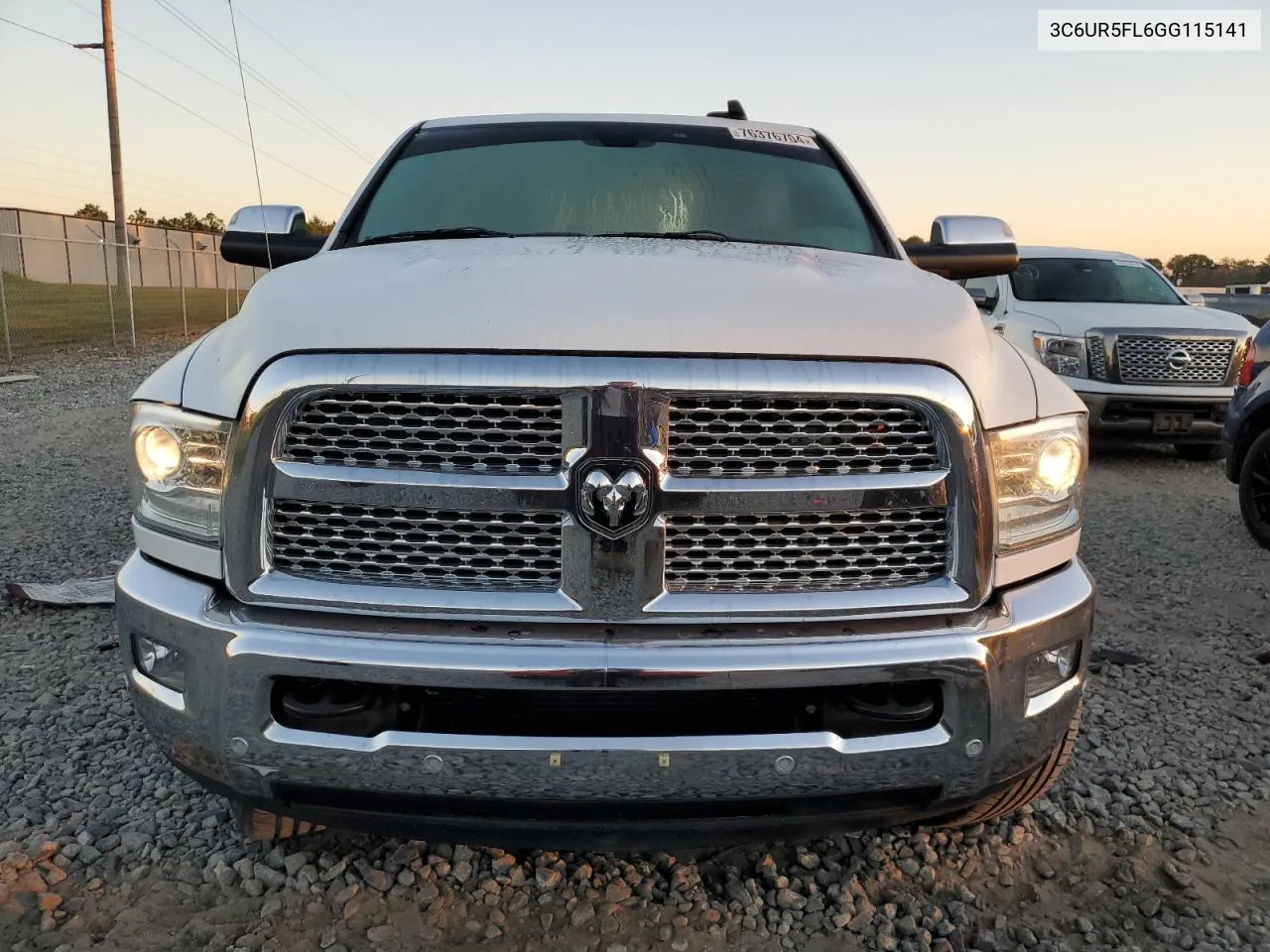 2016 Ram 2500 Laramie VIN: 3C6UR5FL6GG115141 Lot: 76376704