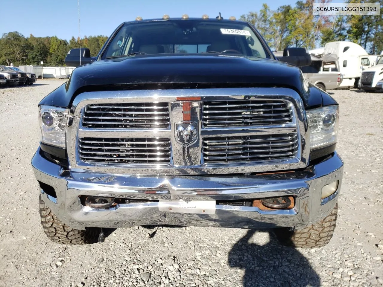 3C6UR5FL3GG151398 2016 Ram 2500 Laramie