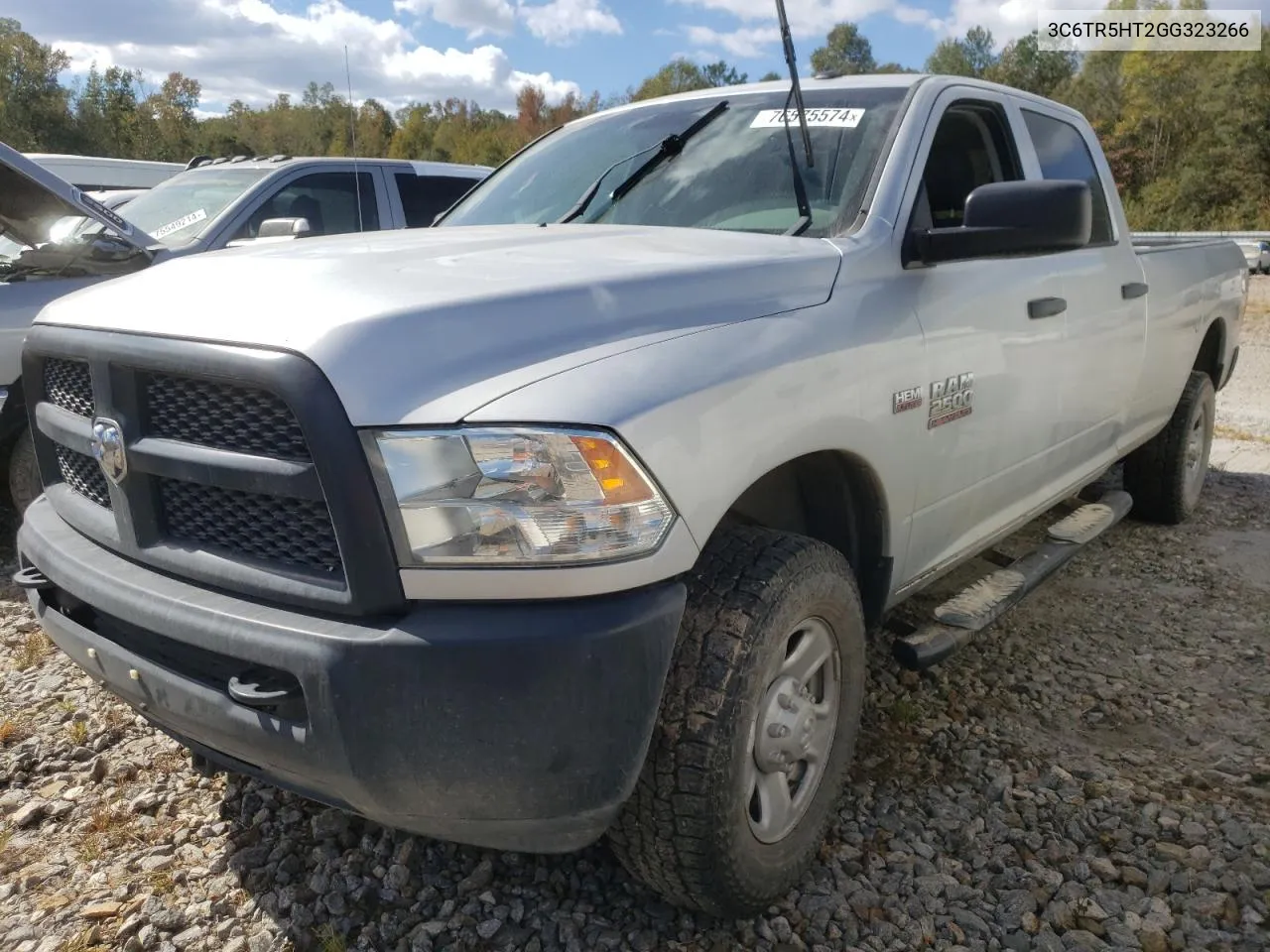 2016 Ram 2500 St VIN: 3C6TR5HT2GG323266 Lot: 76575574